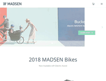 Tablet Screenshot of madsencycles.com